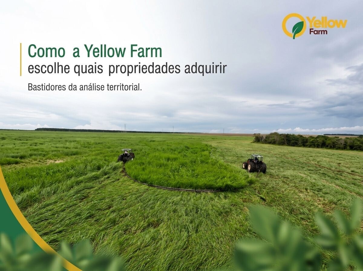 Yellow Farm - transformação ambiental e no desenvolvimento estratégico de ativos territoriais