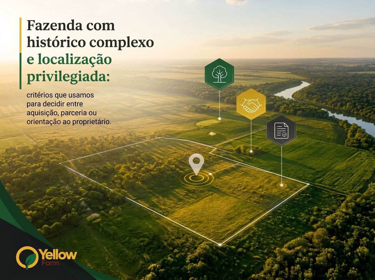 Aquisição de terras com vocação estratégica