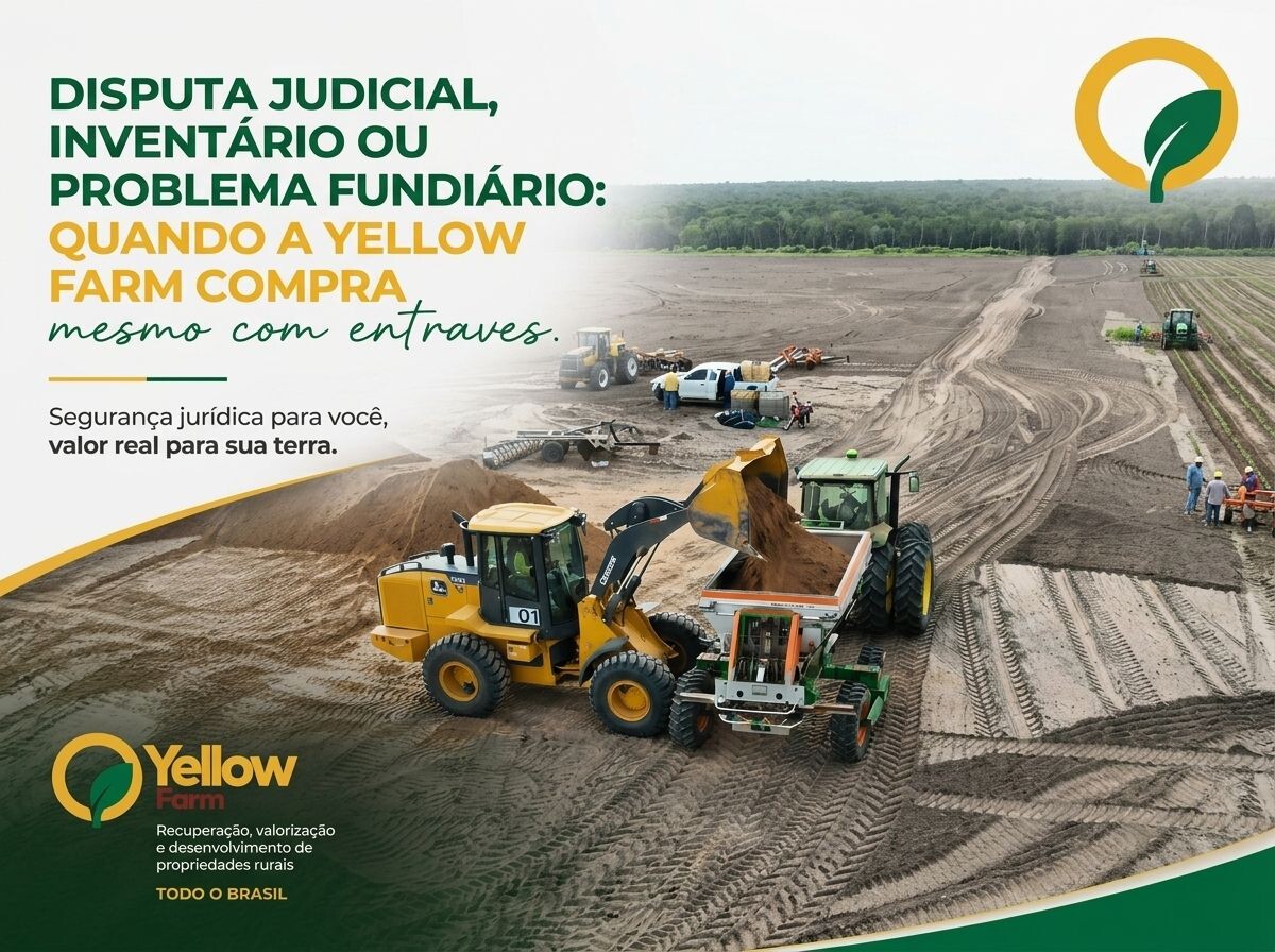 Yellow Farm - transformação ambiental e no desenvolvimento estratégico de ativos territoriais