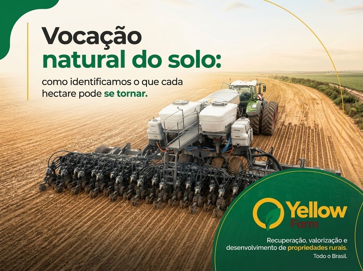 Vocação natural do solo: como identificamos o que cada hectare pode se tornar